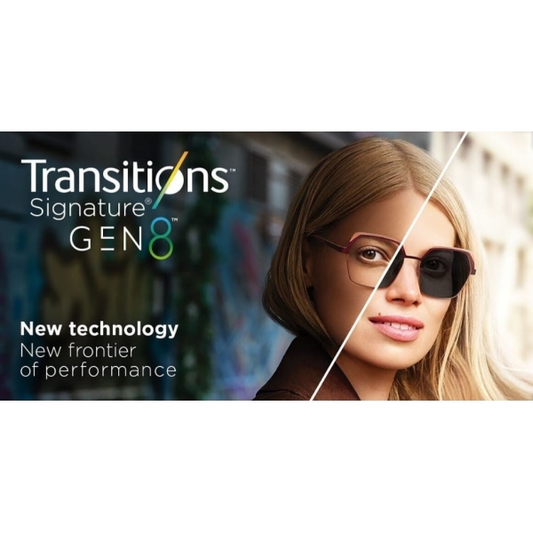 FRAME AND VARIFOCAL TRANSITION LENSES INCLUDING ANTISCRATCH -
