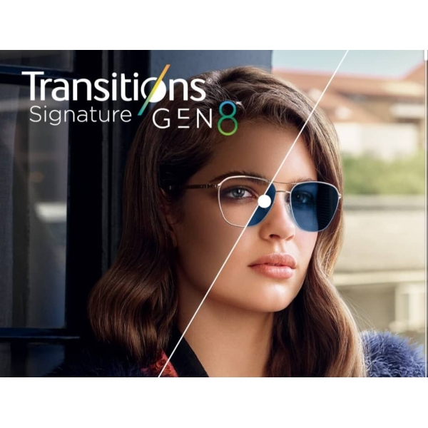 FRAME AND VARIFOCAL TRANSITION LENSES INCLUDING ANTIREFLECTION, ANTISCRATCH & SUPERHYDROPHOBIC