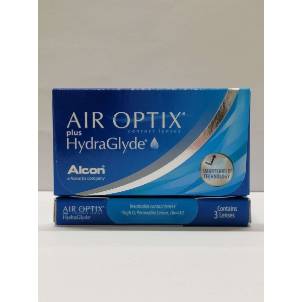 Contact Lenses - AIR OPTIX plus HydraGlyde Monthly Contains 3 Lenses - Image 2