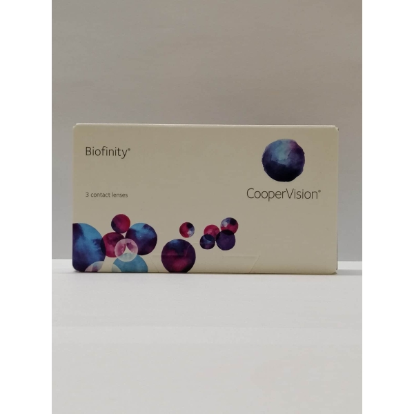 Contact lenses - Biofinity Monthly 3 Contac Lenses Cooper Vision BC 8.6 DIA 14.0