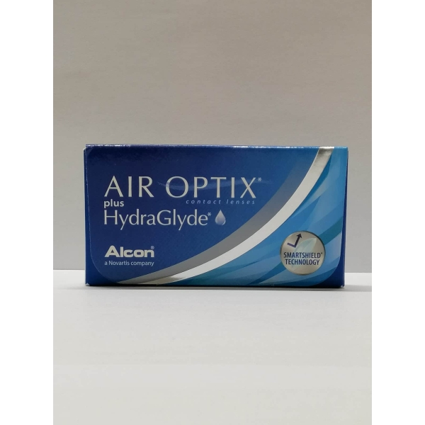 Contact Lenses - AIR OPTIX plus HydraGlyde Monthly Contains 3 Lenses