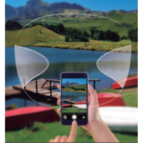 FRAME AND VARIFOCAL LENSES INCLUDING ANTIREFLECTION & ANTISCRATCH